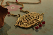 प्रभा ✺ Brass Necklace { 7 }