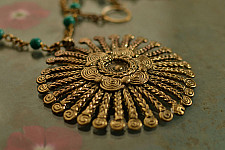 प्रभा ✺ Brass Necklace { 9 }