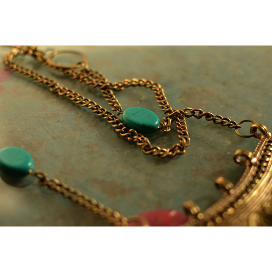 प्रभा ✺ Brass Necklace { 12 }