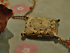 प्रभा ✺ Brass Necklace { 4 }