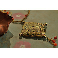 प्रभा ✺ Brass Necklace { 4 }