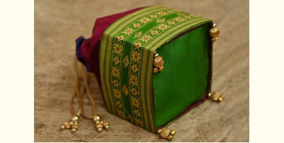 Baluchari Potli { A royal Bag }