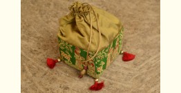 Baluchari Silk Bag { Potli Style }