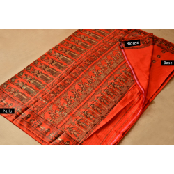 Gandharva ☙ Baluchari Silk Saree ☙ 4