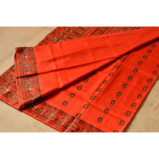 Gandharva ☙ Baluchari Silk Saree ☙ 4