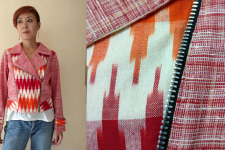 Expressway ❆ Biker Jacket - Handloom & Ikat ~ 1