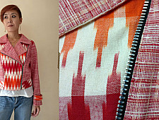 Expressway ❆ Biker Jacket - Handloom & Ikat ~ 1