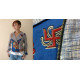 Expressway ❆ Biker Jacket - Handloom & Kalamkari (Blue) ~ 13