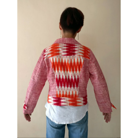 Expressway ❆ Biker Jacket - Handloom & Ikat ~ 1