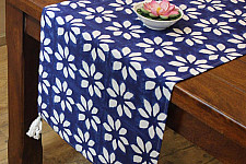 Hand Block Printed . Cotton Table Runner ✥ 20