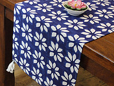 Hand Block Printed . Cotton Table Runner ✥ 20
