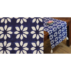 Hand Block Printed . Cotton Table Runner ✥ 20