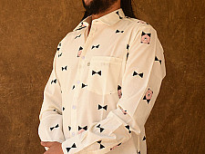 रंगरेज / Rangrez ❂ Block Printed . Fine Cotton Shirt ❂ 5