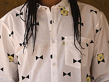 रंगरेज / Rangrez ❂ Block Printed . Fine Cotton Shirt ❂ 6