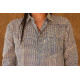 रंगरेज / Rangrez ❂ Block Printed . Fine Cotton Shirt ❂ 12