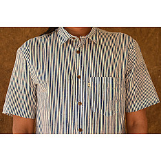 रंगरेज / Rangrez ❂ Block Printed . Fine Cotton Shirt ❂ 14