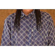 रंगरेज / Rangrez ❂ Block Printed . Fine Cotton Shirt ❂ 25