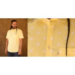 रंगरेज / Rangrez ❂ Block Printed . Fine Cotton Shirt ❂ 16