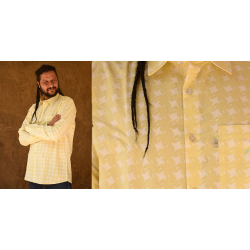 रंगरेज / Rangrez ❂ Block Printed . Fine Cotton Shirt ❂ 24