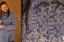 रंगरेज / Rangrez ❂ Block Printed . Fine Cotton Shirt ❂ 26