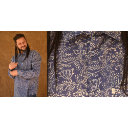 रंगरेज / Rangrez ❂ Block Printed . Fine Cotton Shirt ❂ 26