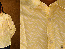 रंगरेज / Rangrez ❂ Block Printed . Fine Cotton Shirt ❂ 3