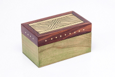 Organic Connect ❉ Tea box Wave Olive ❉ 12