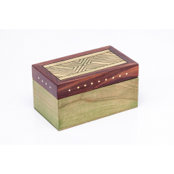 Organic Connect ❉ Tea box Wave Olive ❉ 12