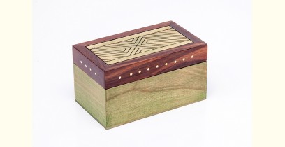 Organic Connect ❉ Tea box Wave Olive ❉ 12