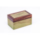 Organic Connect ❉ Tea box Wave Olive ❉ 12