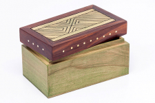 Organic Connect ❉ Tea box Wave Olive ❉ 12