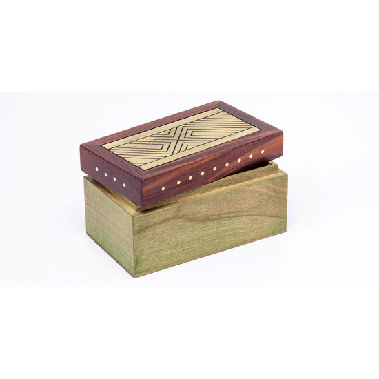 Organic Connect ❉ Tea box Wave Olive ❉ 12