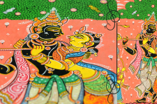 Krishana-Radha ~ Pattachitra