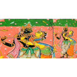 Krishana-Radha ~ Pattachitra