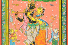 Krishana-Radha ~ Pattachitra