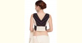 खेस ✥ Black and white panel sleeveless blouse ✥ 5