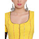 खेस ✥ Yellow khesh blouse with black khesh sleeves border ✥ 6