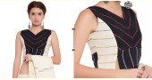 खेस ✥ Black and white panel sleeveless blouse ✥ 5