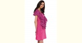 खेस ✥ Pink khesh with ruffel bandhani dress ✥ a