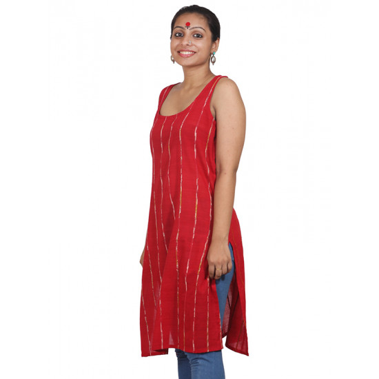 खेस ✥ Red khesh short tunic ✥ k