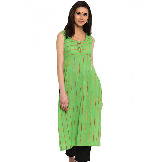 खेस ✥ Green khesh tunic ✥ M