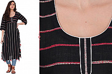 खेस ✥ Black khesh tunic ✥ i