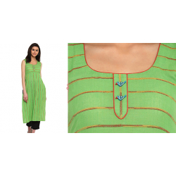 खेस ✥ Green khesh tunic ✥ M