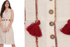 खेस ✥ Khesh dress with tassels ✥ e