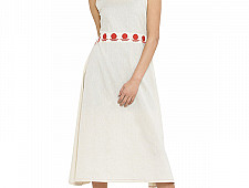 Bindi . बिंदी dress with bindi embroidered waist belt ⚫ 1