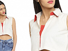 Bindi . बिंदी ⚫ Crop jacket with bindi patch ⚫ 6