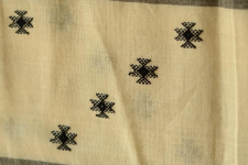 Treasures of travel ~ Cotton handloom stole { 9 }