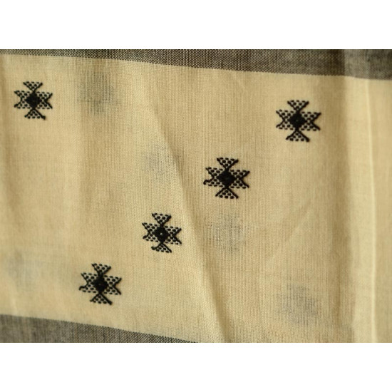 Treasures of travel ~ Handwoven Cotton stole { 9 }