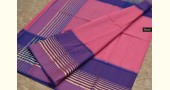 handwoven maheshwari silk saree - pink