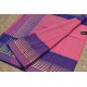 handwoven maheshwari silk saree - pink